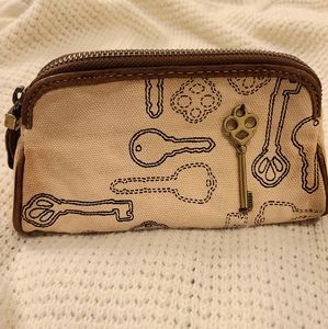 Beautiful Fossil Makeup Pouch Bag
